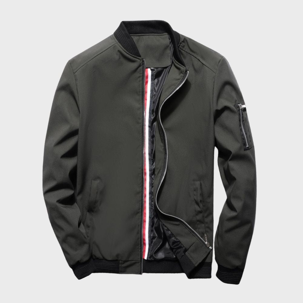 Men's All-Season Bomber Jacket - Lightweight, Breathable, and Stylish for Everyday Wear Sutton James