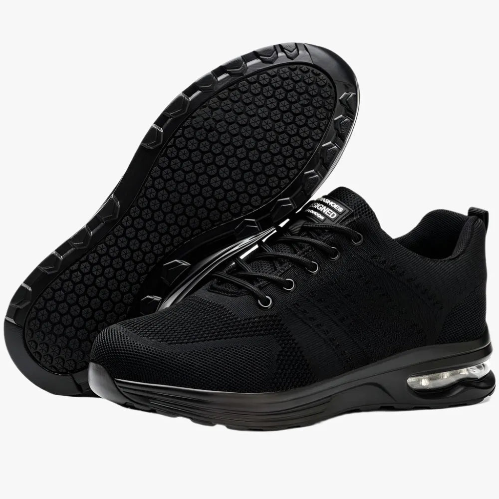 Men’s Safety Work Shoes – Breathable Anti-Crush, Anti-Puncture Footwear for Construction & Outdoor Use Sutton James