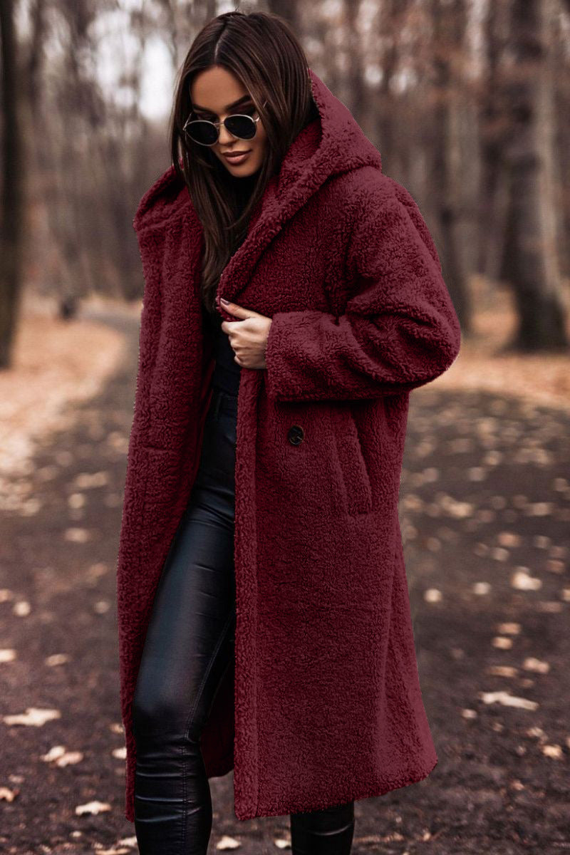 Women's Hooded Teddy Coat – Sutton James Sutton James