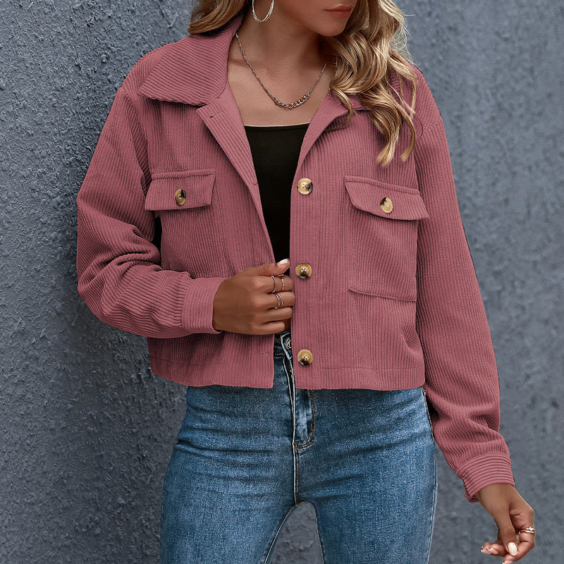 Women's Cropped Corduroy Jacket – Sutton James Sutton James