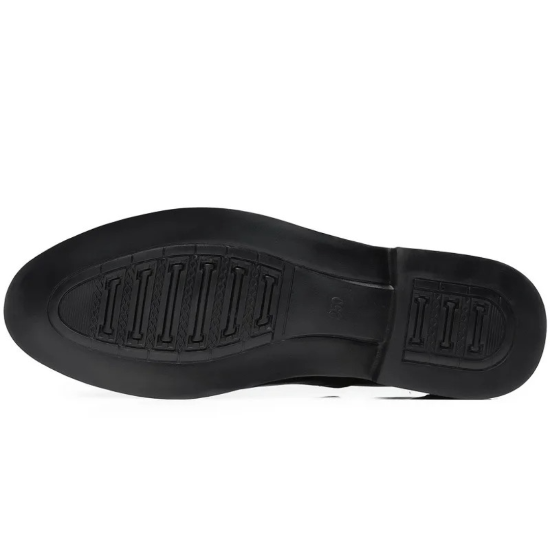 Men's Classic Oxford Dress Shoes with Brogue Detailing Sutton James