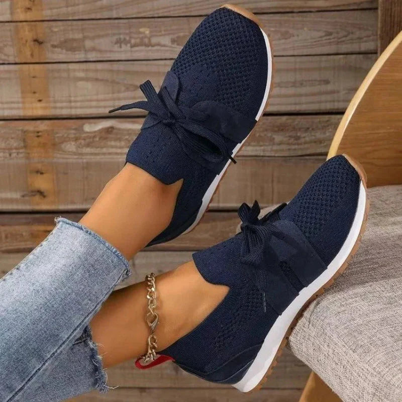 Women's mesh lace up shoes for orthopedic purposes Sutton James