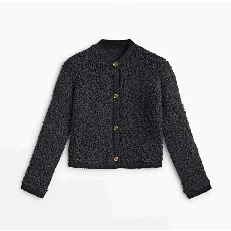 Women's Button-Front Textured Cardigan Sweater – Sutton James Sutton James