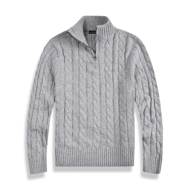 Castello | Old Money Half Zip Sweater Sutton James