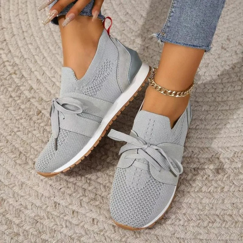 Women's mesh lace up shoes for orthopedic purposes Sutton James