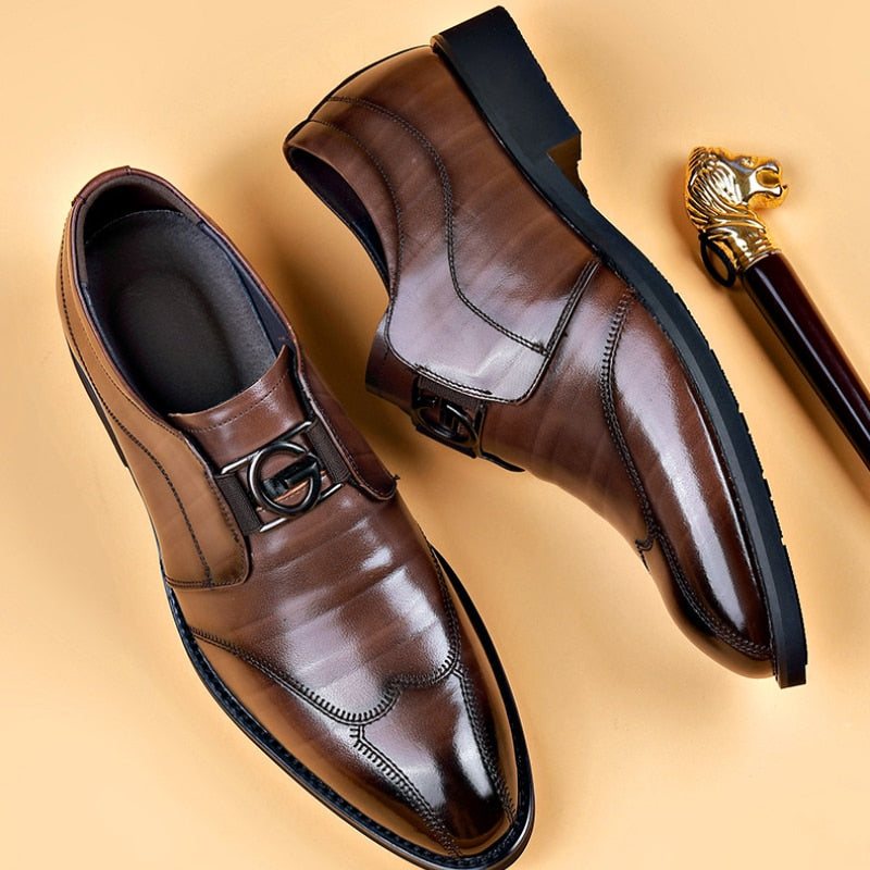 Men's Formal Slip-On Leather Shoes | For Formal Occasions Sutton James