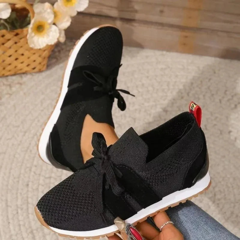 Women's mesh lace up shoes for orthopedic purposes Sutton James