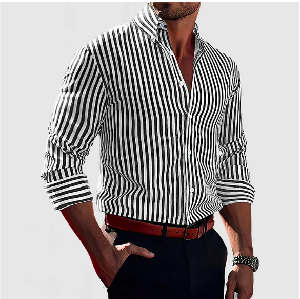 Striped Cotton Shirt – Sutton James Sutton James