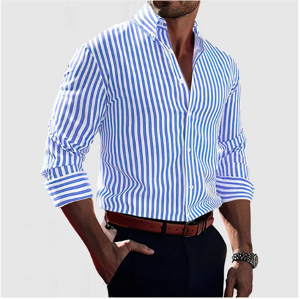 Striped Cotton Shirt – Sutton James Sutton James