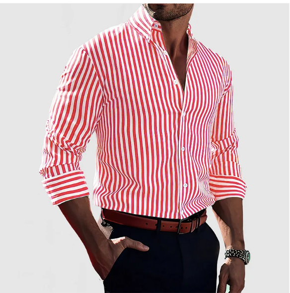 Striped Cotton Shirt – Sutton James Sutton James