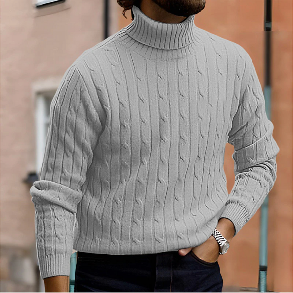 Stylish Men's Roll-Neck Sweater – Sutton James Sutton James