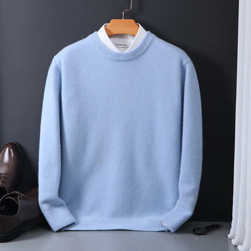 Men's Luxurious Cashmere Pullover Sweater | Ideal for Autumn/Winter Sutton James