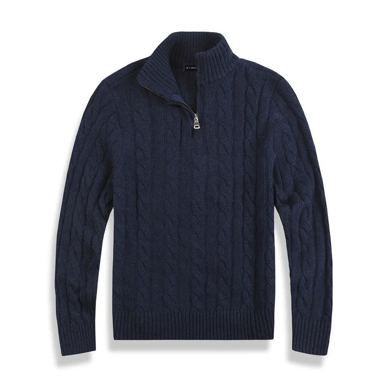 Castello | Old Money Half Zip Sweater Sutton James