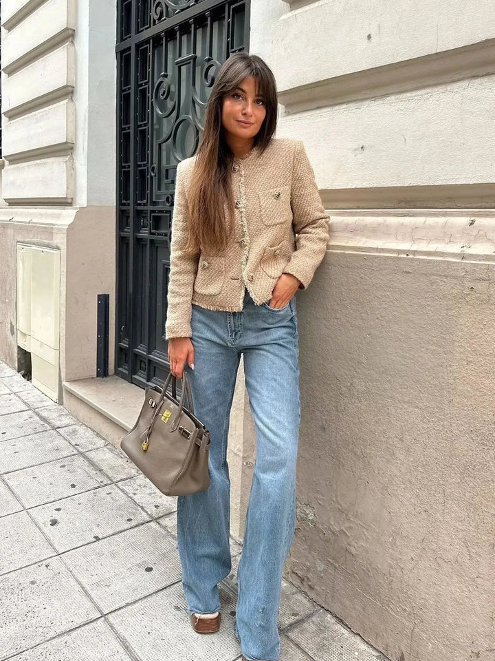 Women's Cropped Tweed Jacket – Sutton James Sutton James
