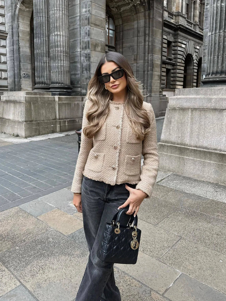 Women's Cropped Tweed Jacket – Sutton James Sutton James
