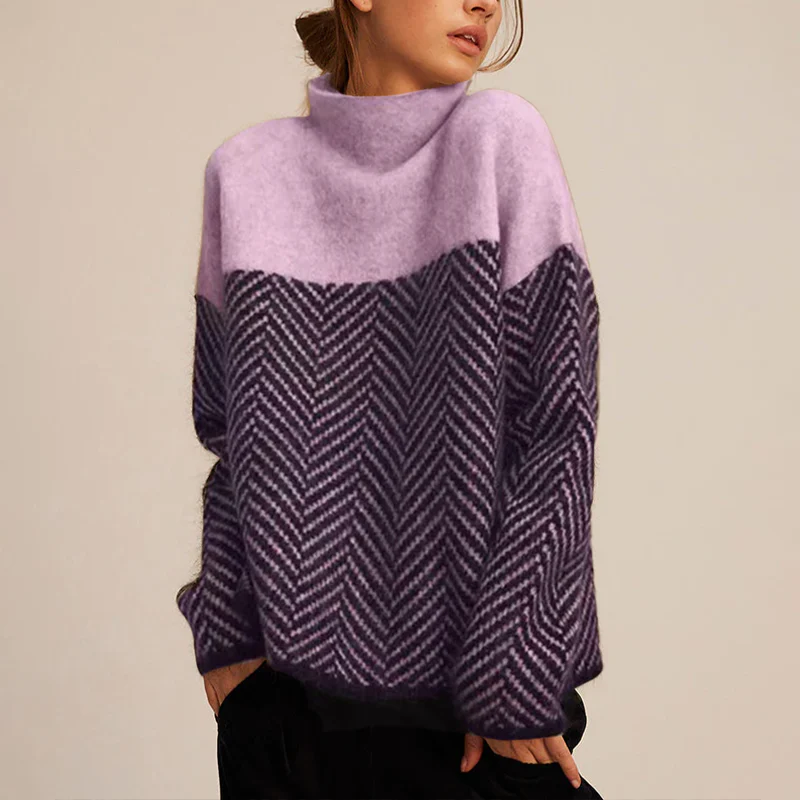 Eireann Sweater | Soft Cashmere Turtleneck Sweater Sutton James