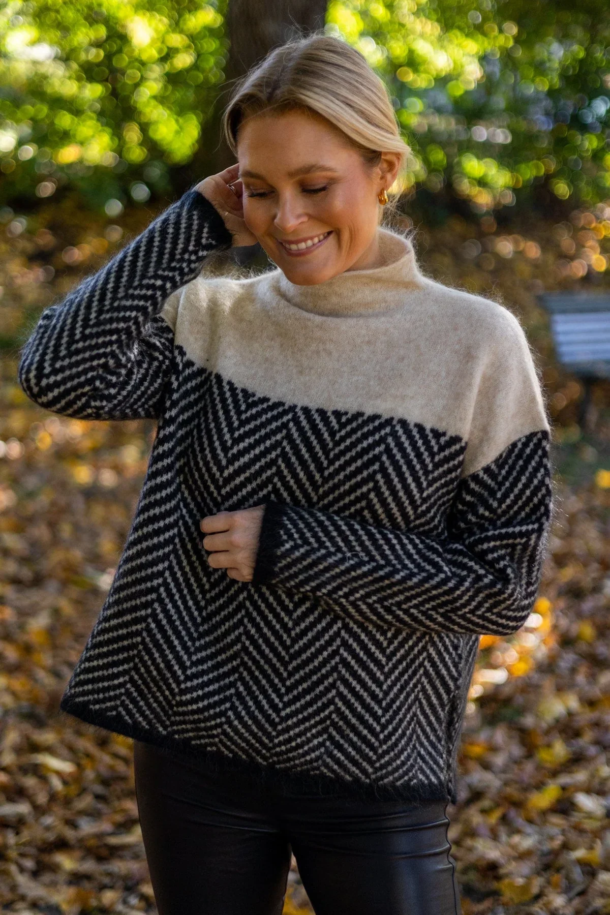 Eireann Sweater | Soft Cashmere Turtleneck Sweater Sutton James