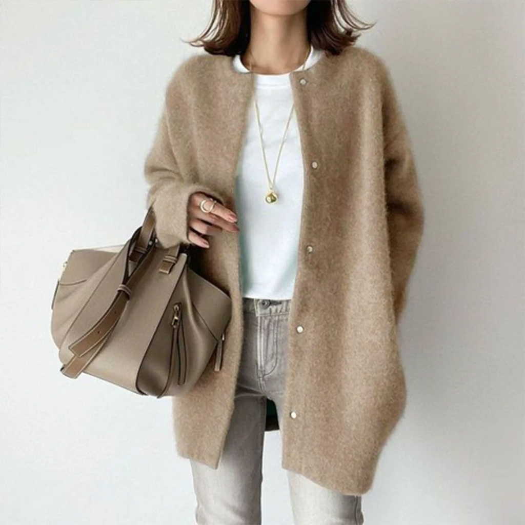 Evangeline Cardigan | Soft Knit Oversized Cardigan Sutton James