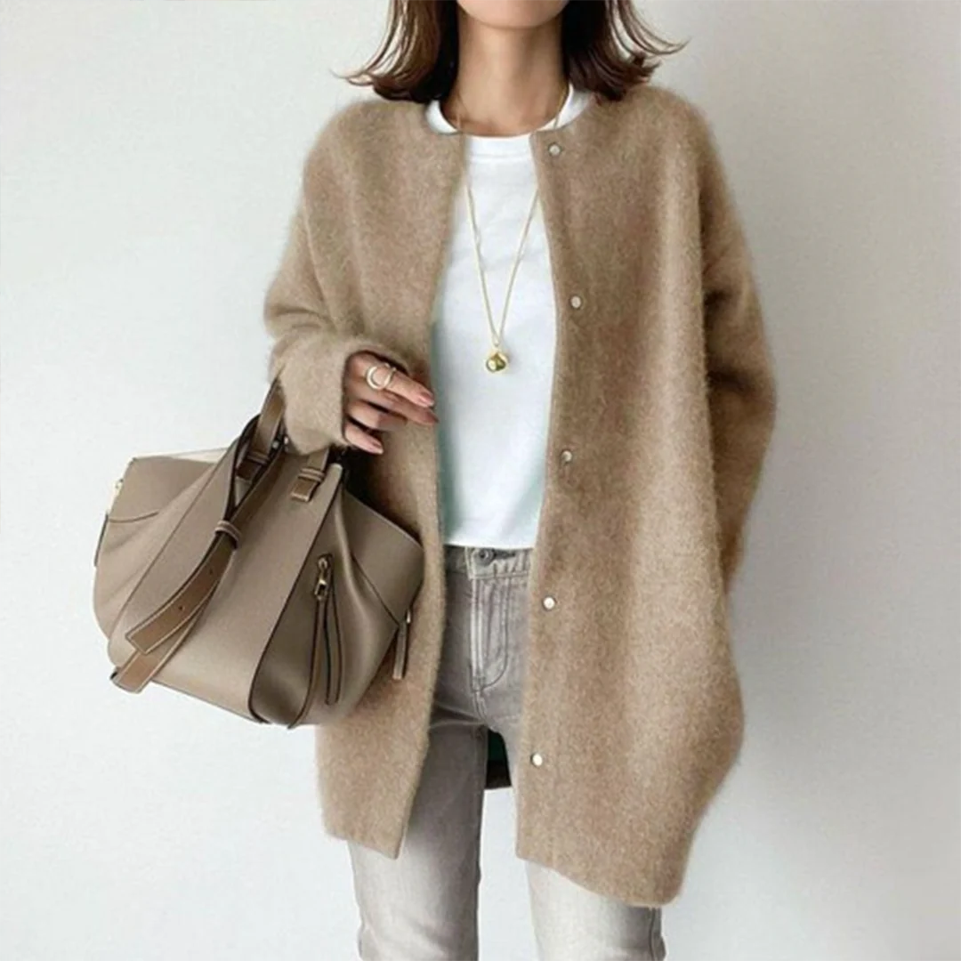 Evangeline Cardigan | Soft Knit Oversized Cardigan Sutton James