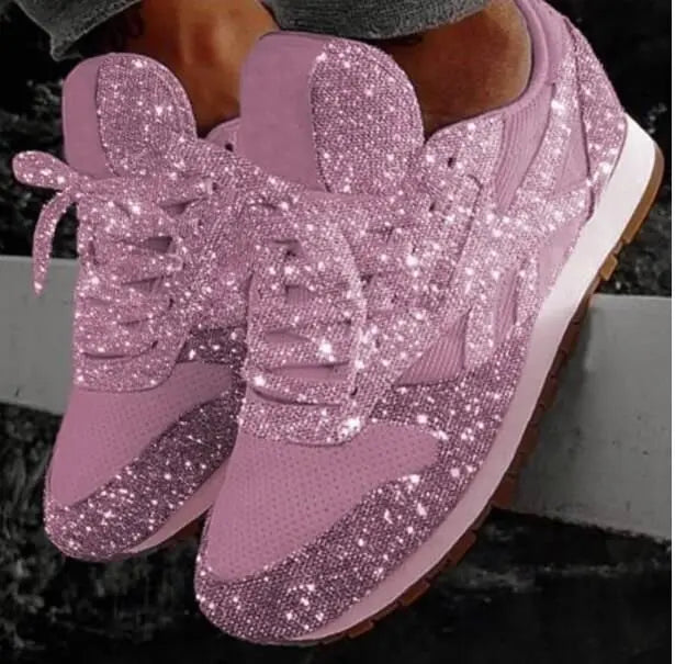 Women's Casual Glitter Shoes with Sequins Sutton James