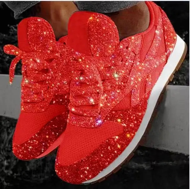 Women's Casual Glitter Shoes with Sequins Sutton James