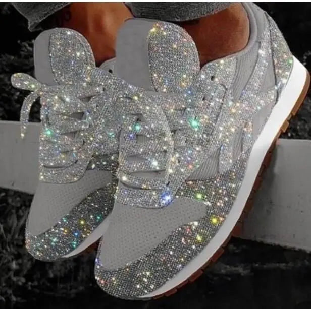 Women's Casual Glitter Shoes with Sequins Sutton James