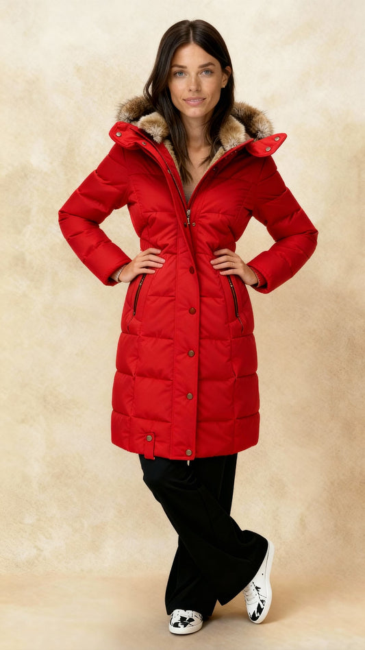 Women's Hooded Puffer Jacket – Sutton James