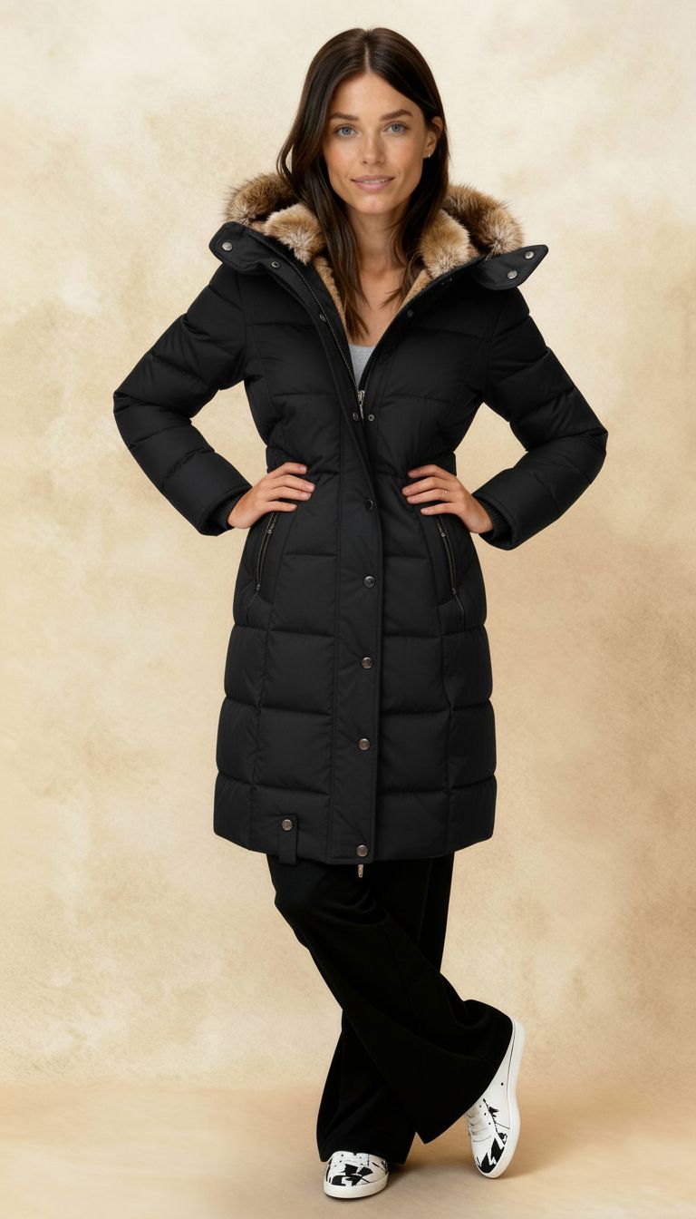 Women's Hooded Puffer Jacket – Sutton James