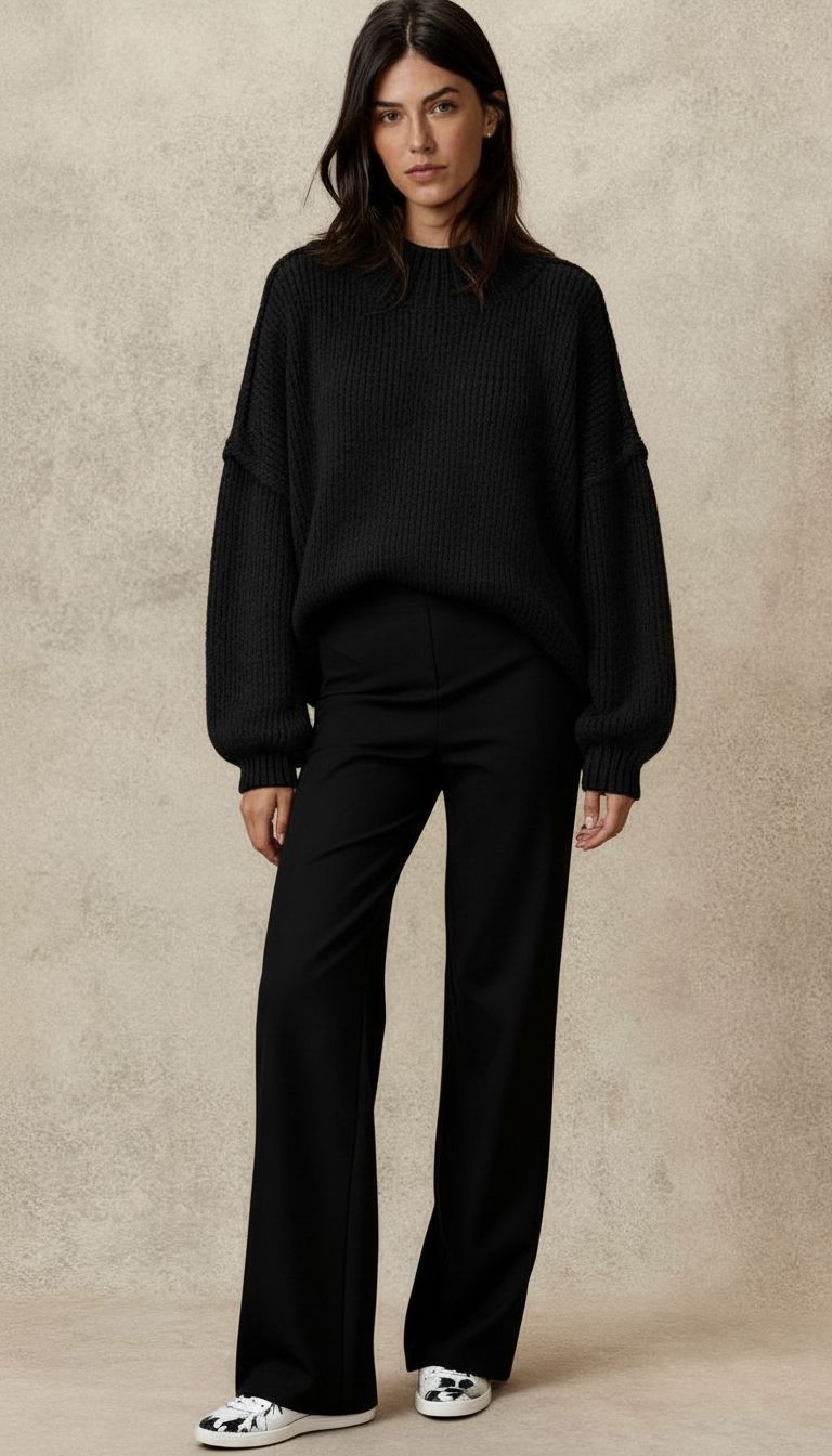 Women's Oversized Sweater Dress – Sutton James