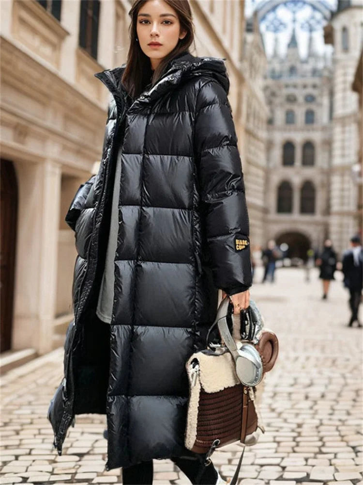 Women's stylish long padded jacket Sutton James