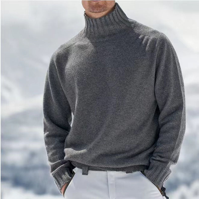 Men's Fitted Turtleneck Sweater – Sutton James Sutton James