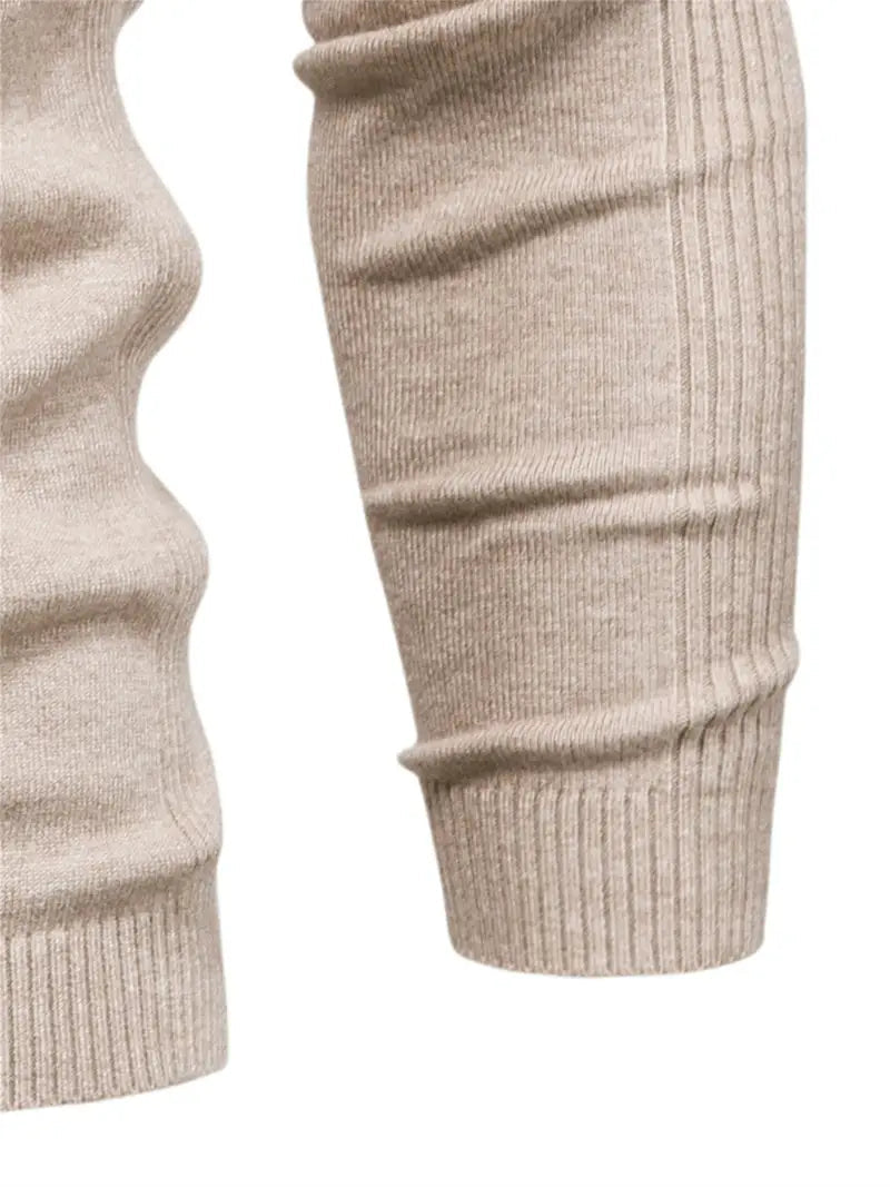 Men’s Turtleneck Sweater - Slim Fit - Soft Knit - Long Sleeve Smart Casual Wear Sutton James
