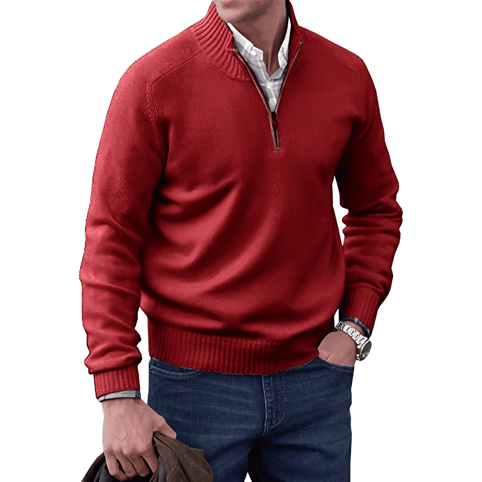Men's comfortable long sleeve sweater Sutton James