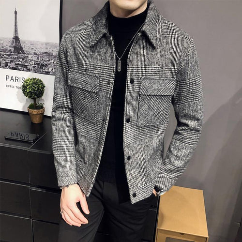 Brandon | Men's Plaid Shirt Jacket Sutton James