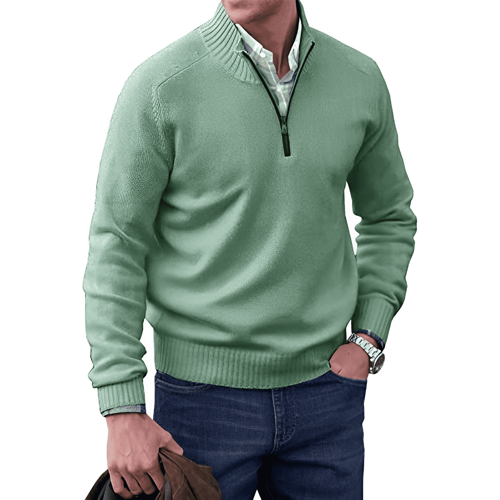Men's comfortable long sleeve sweater Sutton James
