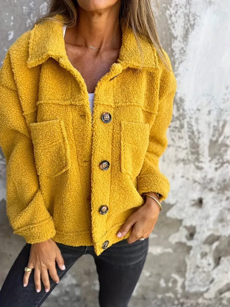 Women's Oversized Button-Down Jacket – Sutton James Sutton James