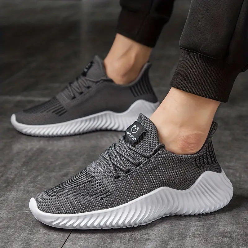Beau | Men's Lightweight Lace-Up Sneakers Sutton James