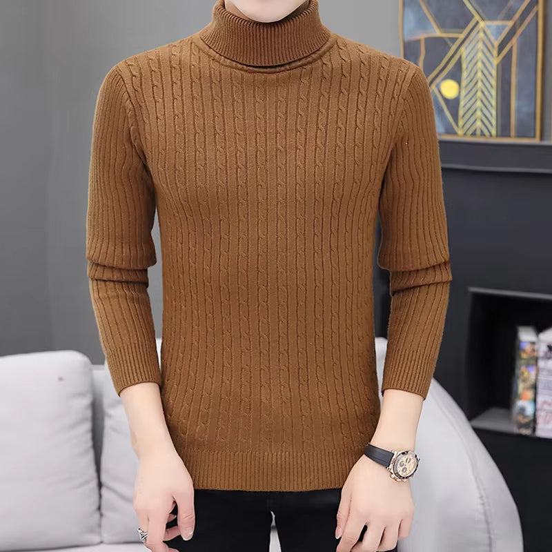 Men's Long Sleeve Turtleneck Jumper Sutton James