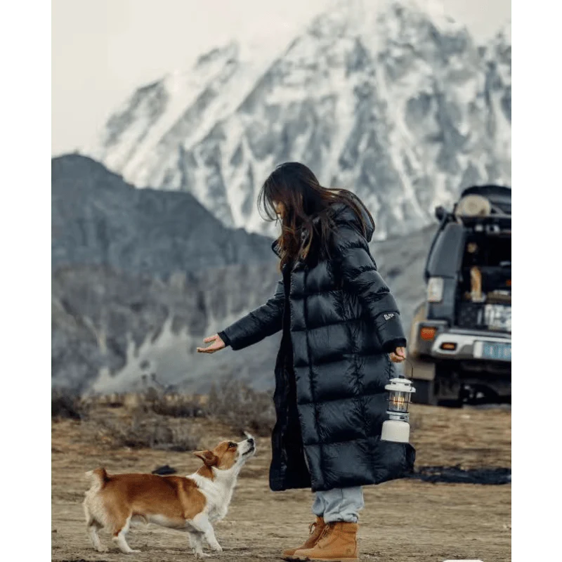 Women's stylish long padded jacket Sutton James