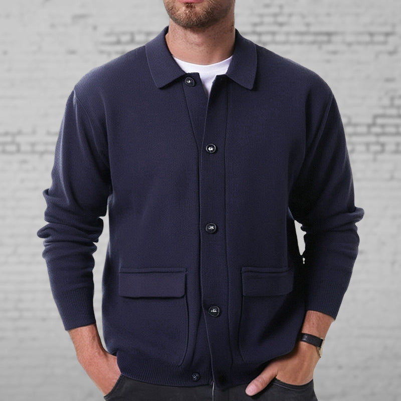 Charlie | Men's Button-Front Cardigan Sweater Sutton James