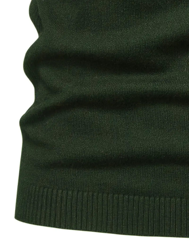 Men’s Turtleneck Sweater - Slim Fit - Soft Knit - Long Sleeve Smart Casual Wear Sutton James