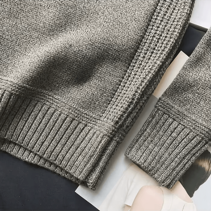 Men's Crew Neck Elbow Patch Sweater – Sutton James Sutton James
