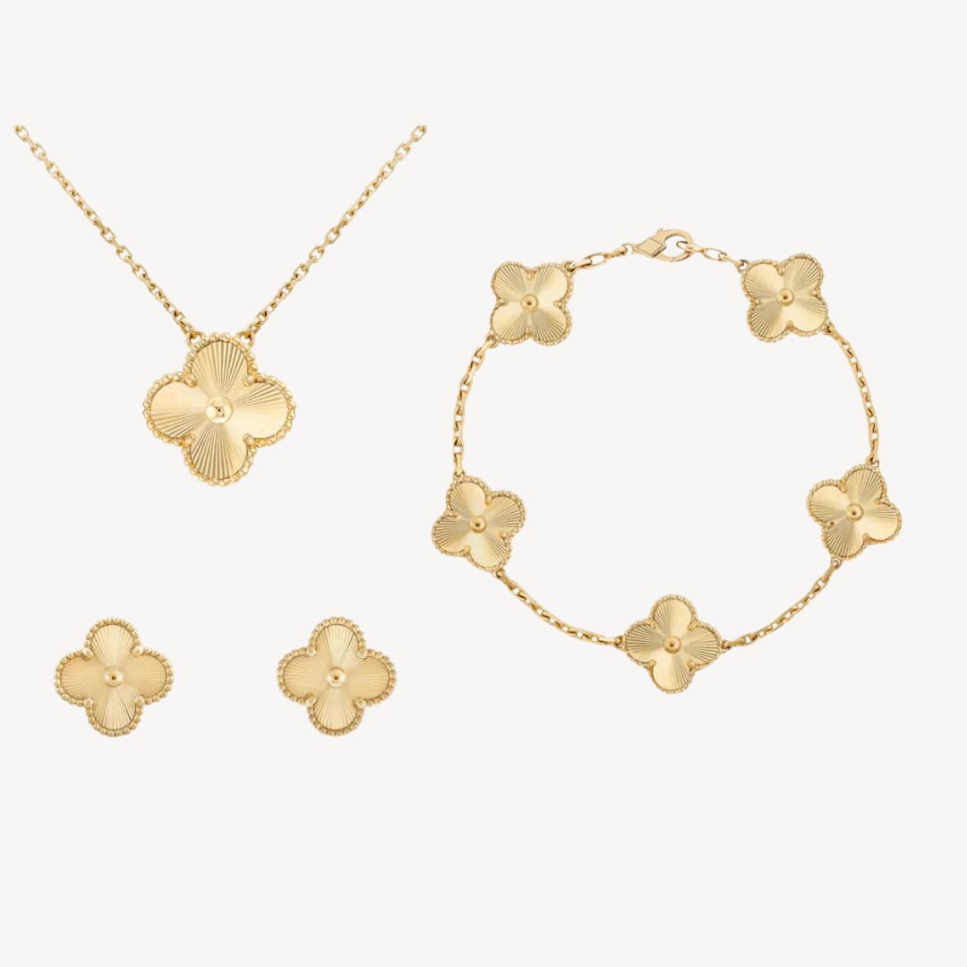 Clover Jewelry Set - Gold Sutton James