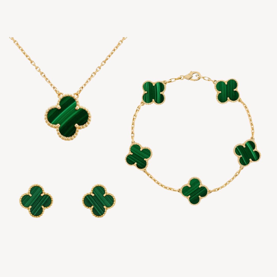 Clover Jewelry Set - Gold Sutton James