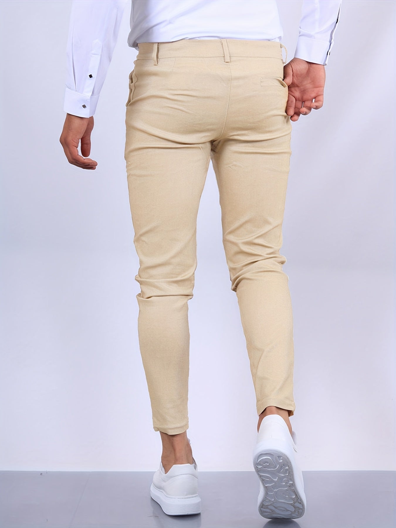 Men’s Skinny-Fit Chino Pants Sutton James