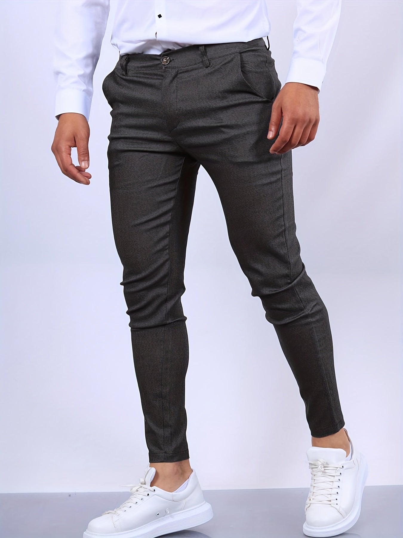 Men’s Skinny-Fit Chino Pants Sutton James