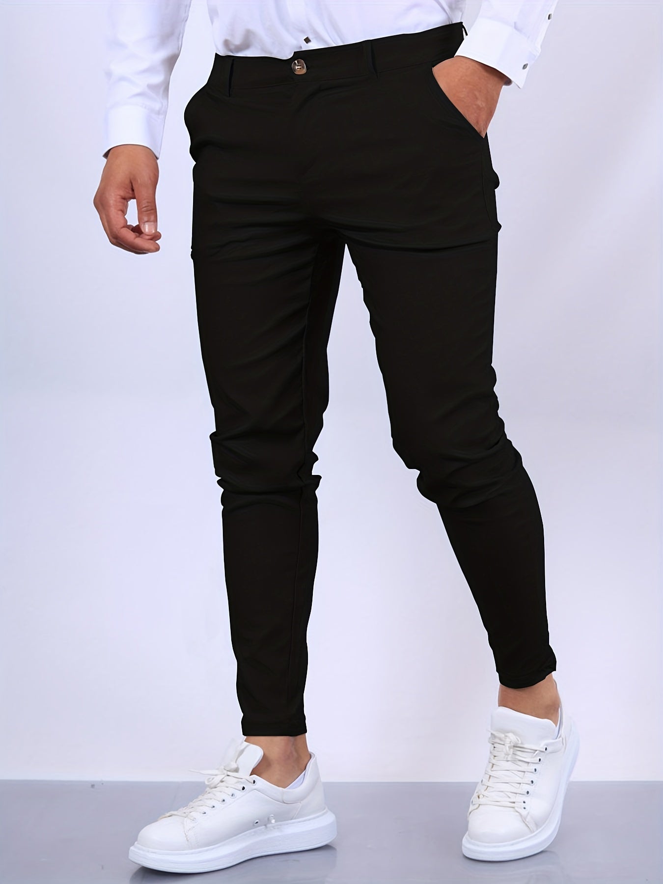 Men’s Skinny-Fit Chino Pants Sutton James