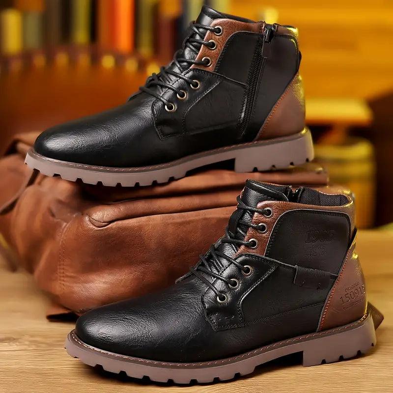 Men's Zipper Dress Boots – Elegant and Durable Footwear Sutton James