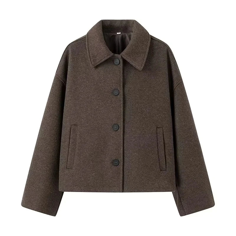 Women's Cropped Oversized Jacket – Sutton James Sutton James