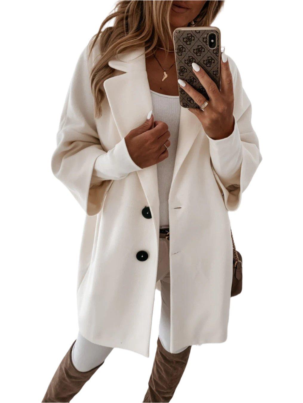 Women's Oversized Cocoon Coat – Sutton James Sutton James